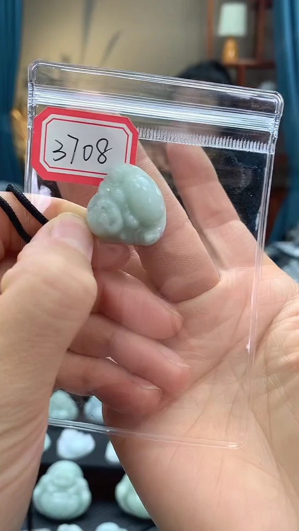 颈饰未镶嵌翡翠佛公3708 多样性发一件