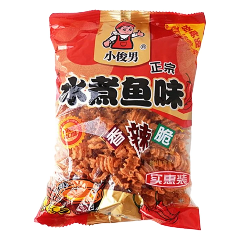 小俊男水煮鱼香脆味