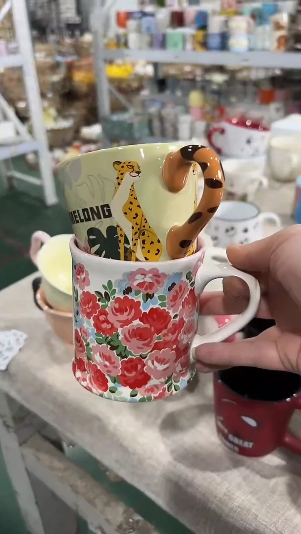 【闪购商品】家湖高温陶瓷杯 微瑕