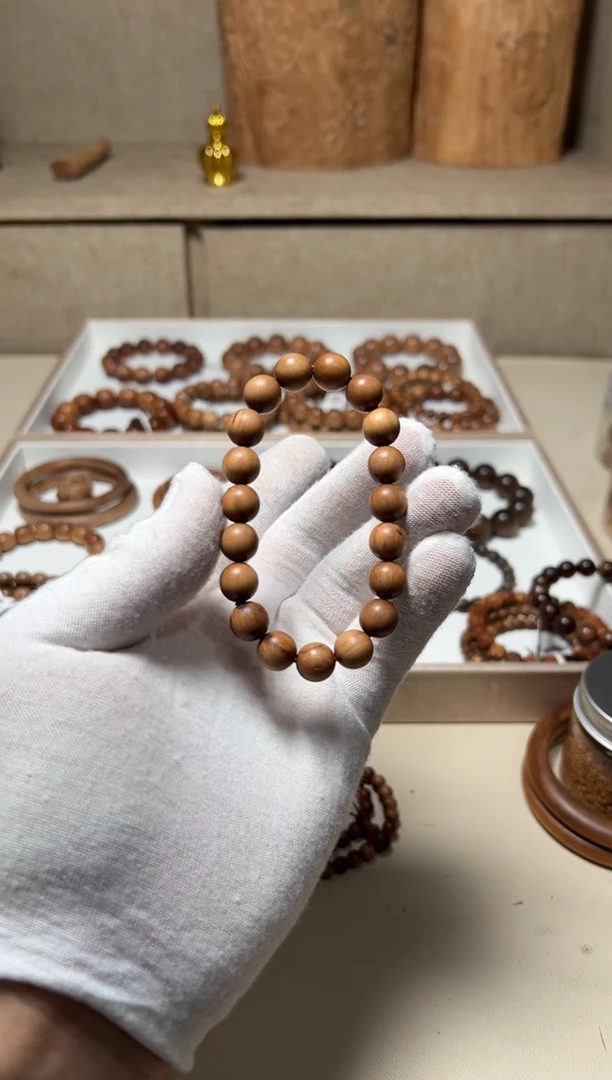 檀香木手串/手链老山檀香四抛料1.0尾档福利