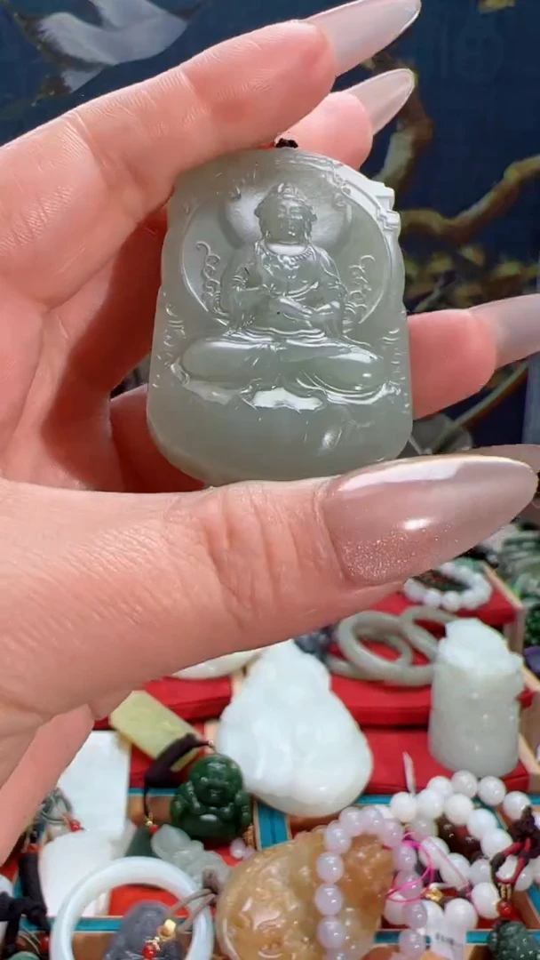 【闪购商品】和田玉吊坠未镶嵌1