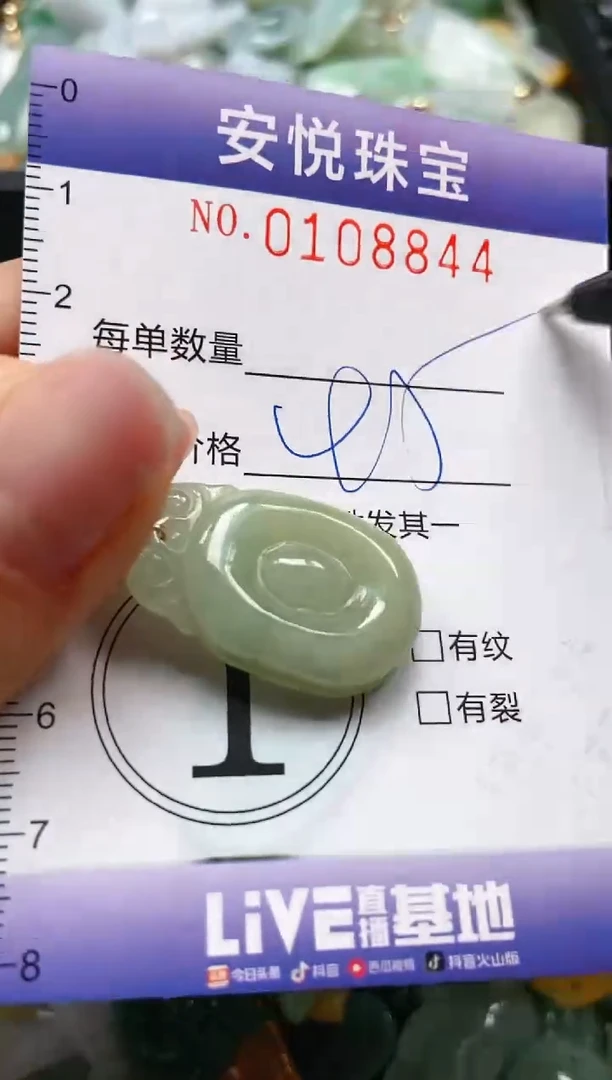 【闪购商品】翡翠颈饰未镶嵌闪购0108844