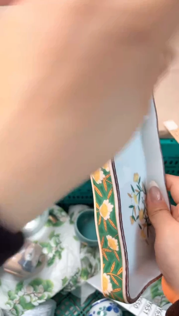 瓷片新*瓷器瓷器Y646