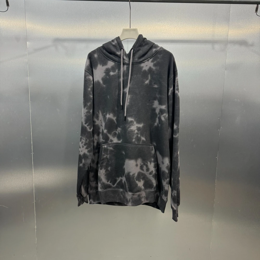 H03-161003-TAX春秋季满印花立体口袋连帽卫衣