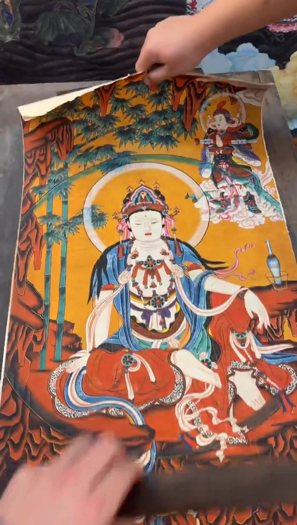 卷轴画大朱画院老刘专属AA90