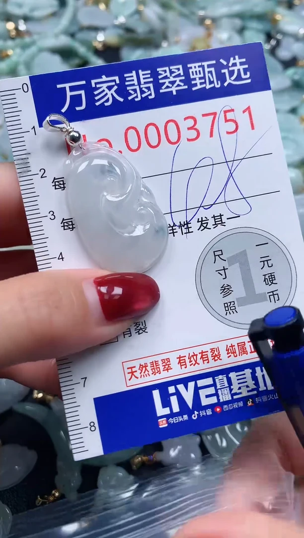 颈饰未镶嵌翡翠3751