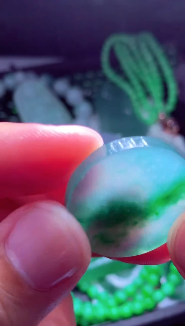 未镶嵌定制翡翠赵*#翡翠毛货定制