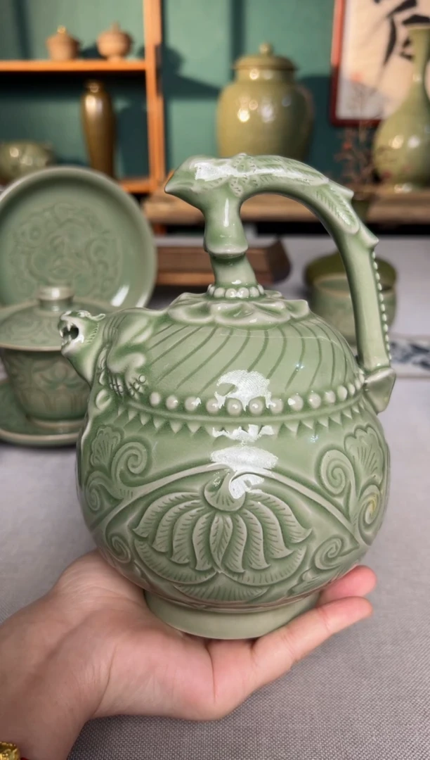 【闪购商品】其他耀州窑纯手工倒流壶特价