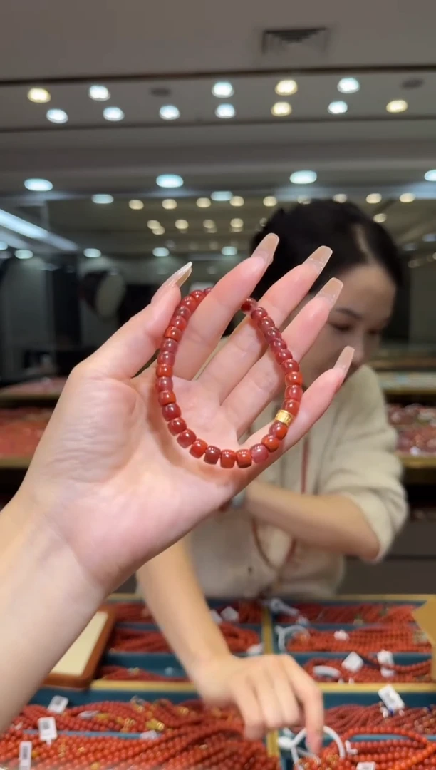 未镶嵌珠串南红玛瑙12.1-（多样式）