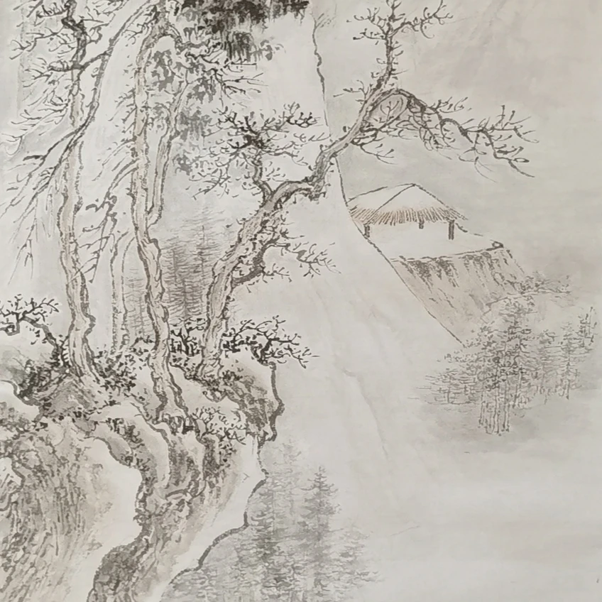 【辽拍】V250324-2-36《山水》（3.4平尺) 纸本镜片   dll1115