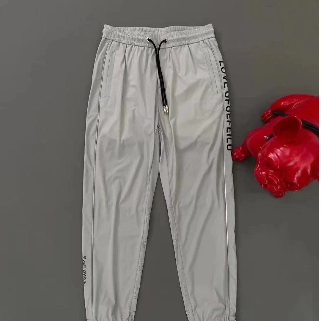 意大利GF潮品轻奢高端气质百搭休闲男士速干透气夏季休闲裤K12