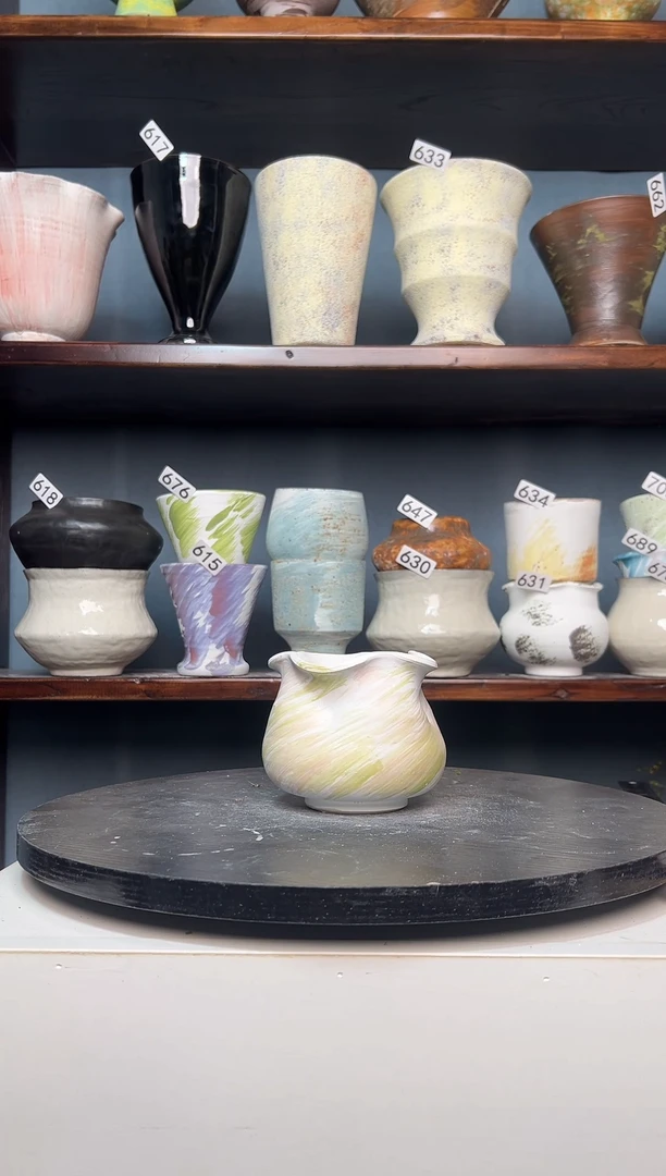 瓷片白泥720有孔8/9