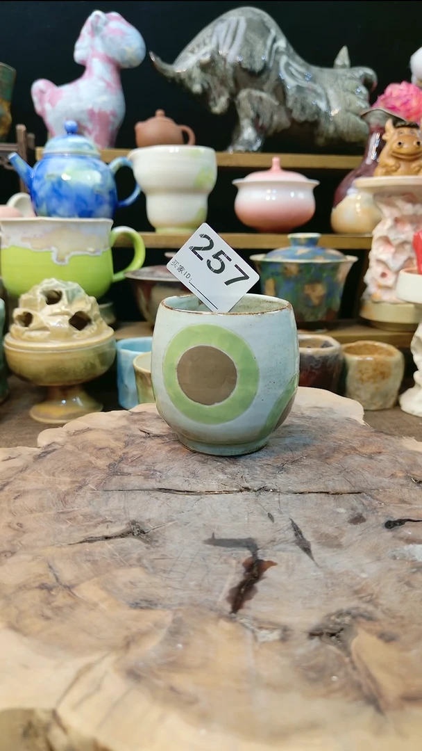 高温颜色釉窑变系列 微瑕