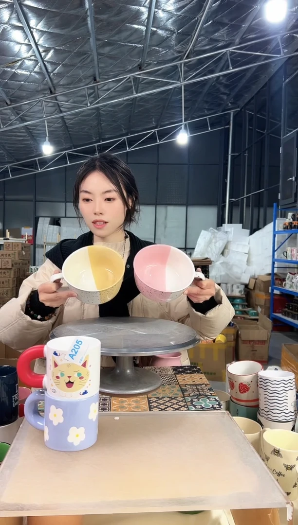 【闪购商品】杯高温釉下彩陶瓷5