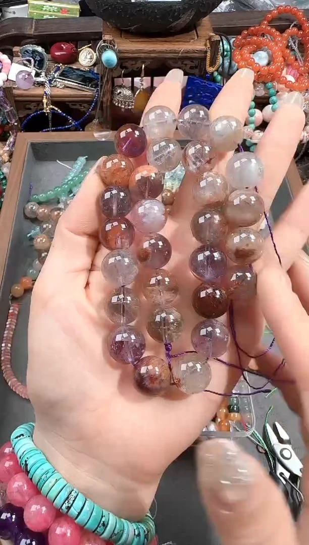 水晶珠宝半成品未镶嵌卡14