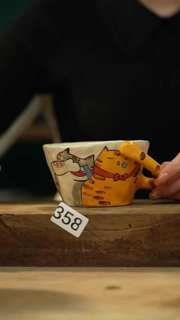 【闪购商品】瓷片新品！喵喵设计师款卡通系列！！！