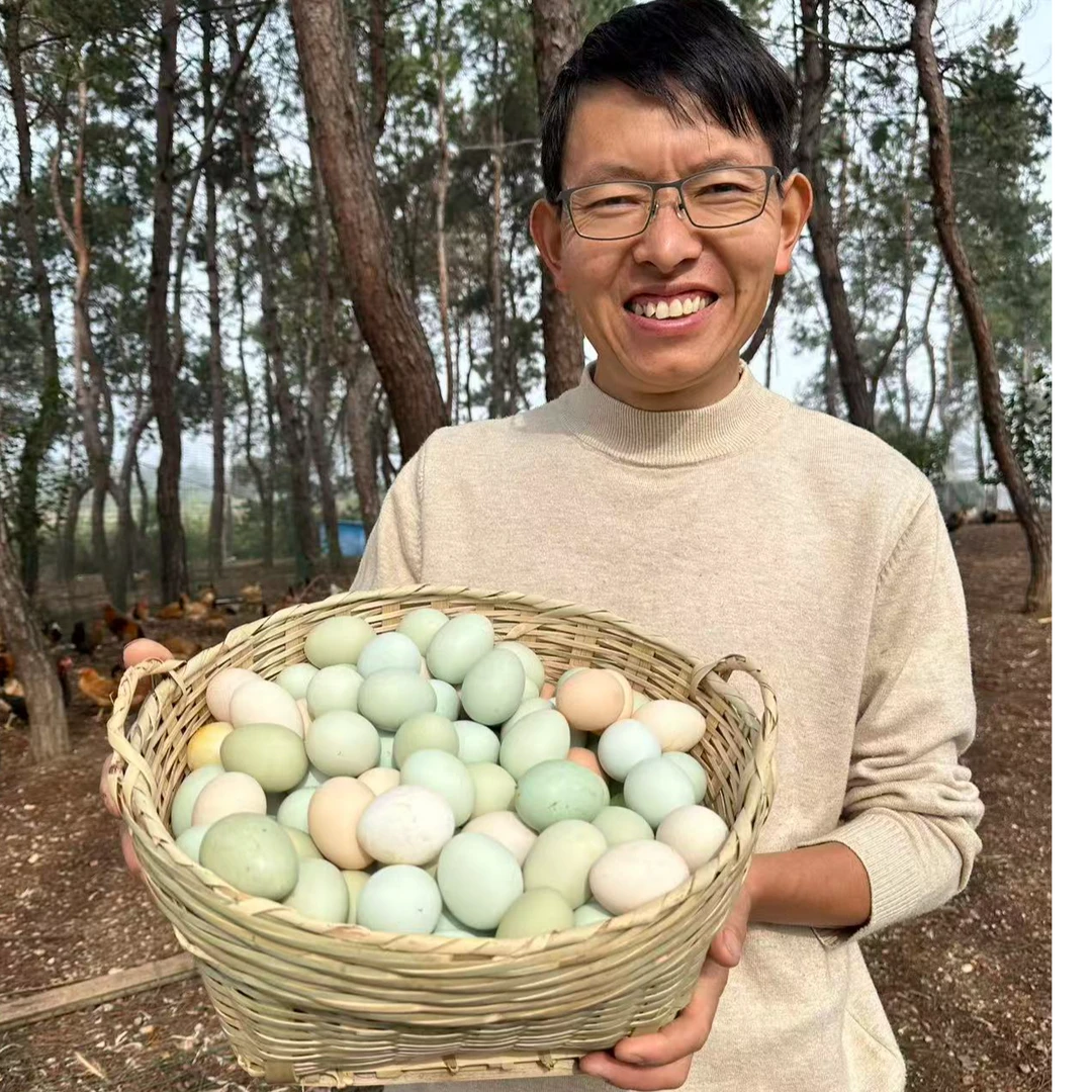 开窝初生散养土鸡蛋30枚（初生蛋比较小介意慎拍谢谢）
