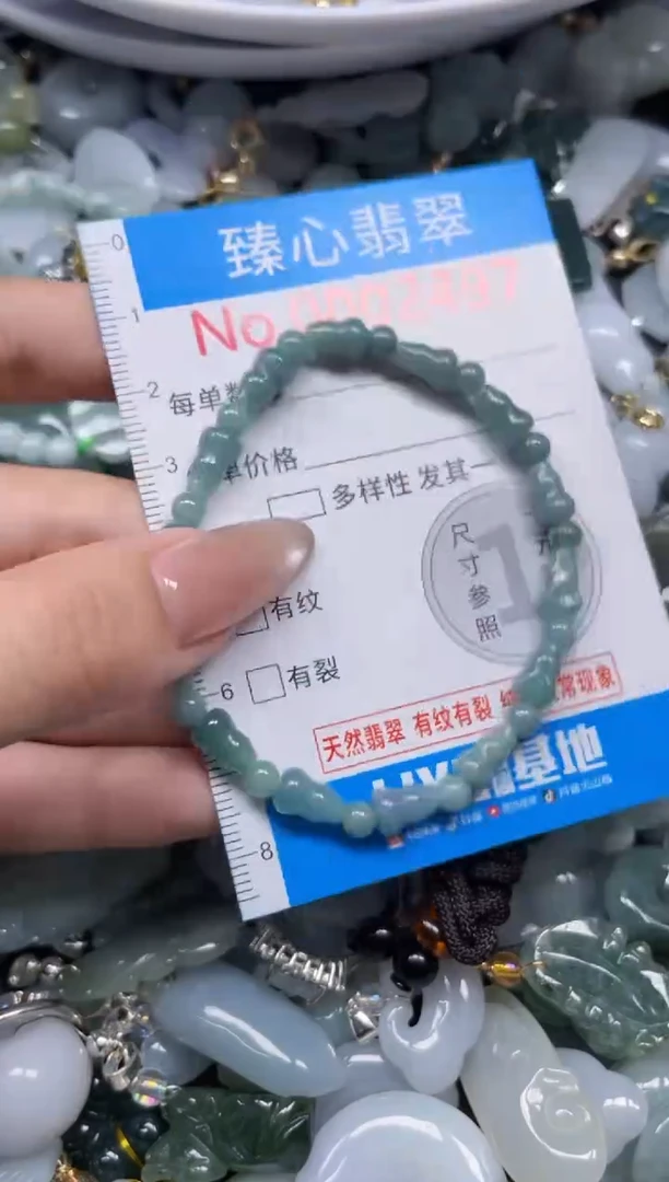 颈饰未镶嵌翡翠2497