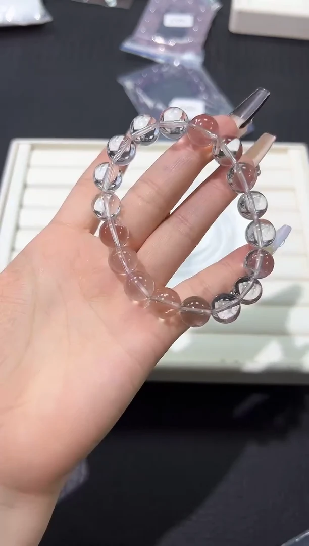 水晶手链未镶嵌67M多样性发其一【1条】默认微瑕