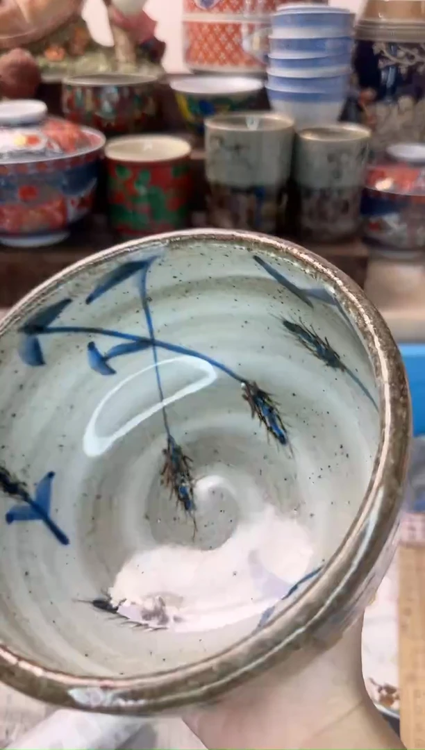 茶杯紫砂晴*465陶艺中古瓷器全场满18米包邮