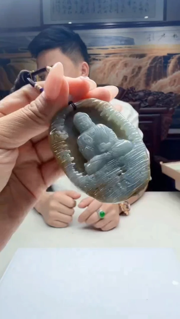 翡翠未镶嵌吊坠(不含链)118