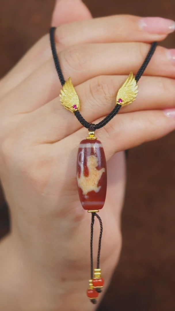 【闪购商品】玛瑙/玉髓项链未镶嵌多样性发一