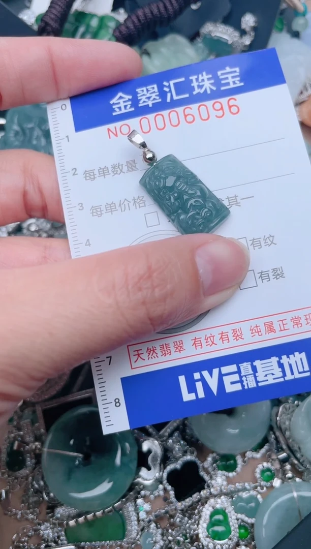 【闪购商品】翡翠颈饰未镶嵌6096.......1
