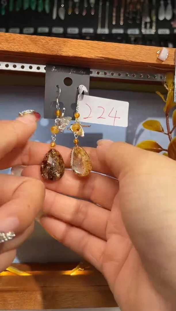 【闪购商品】紫晶耳饰银S925镶嵌喜欢拍
