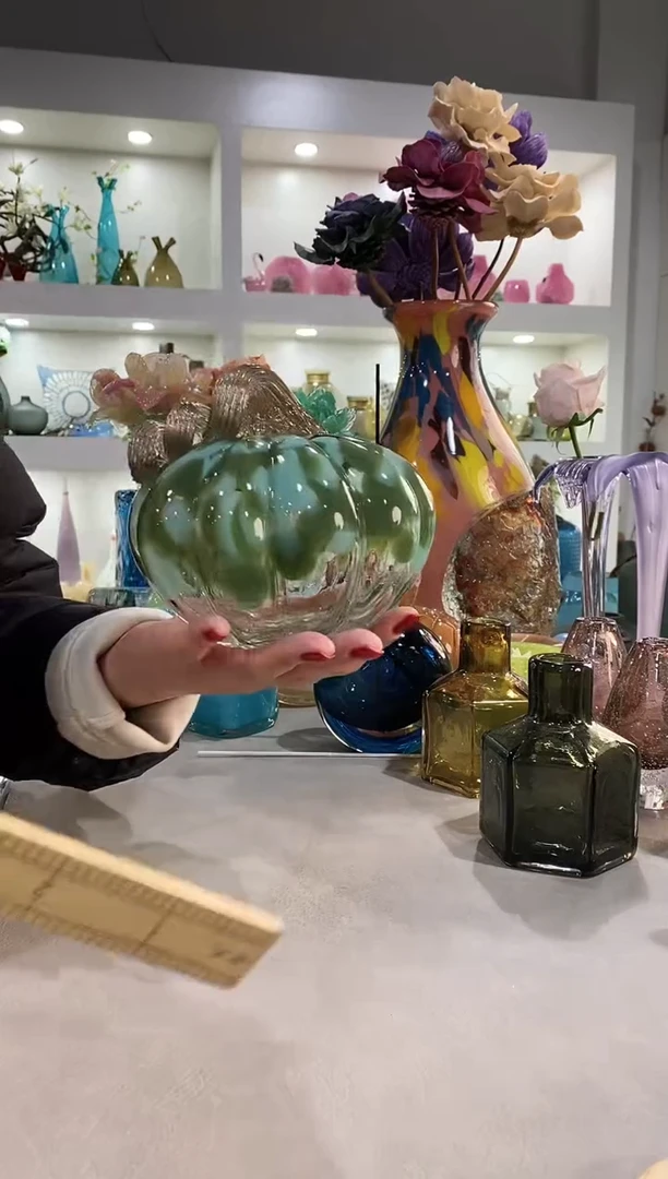 慕忆家手作琉璃花瓶