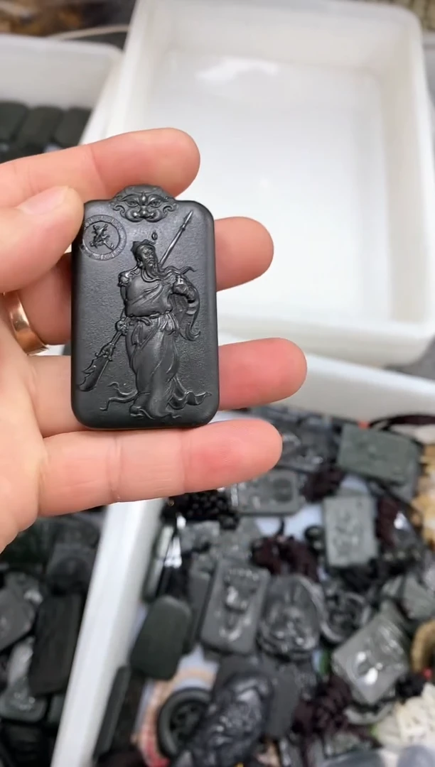 【闪购商品】和田玉吊坠(不含链)未镶嵌关公