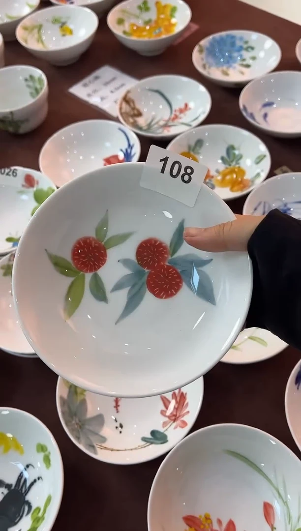 陶瓷景德镇高温釉中彩陶瓷餐具