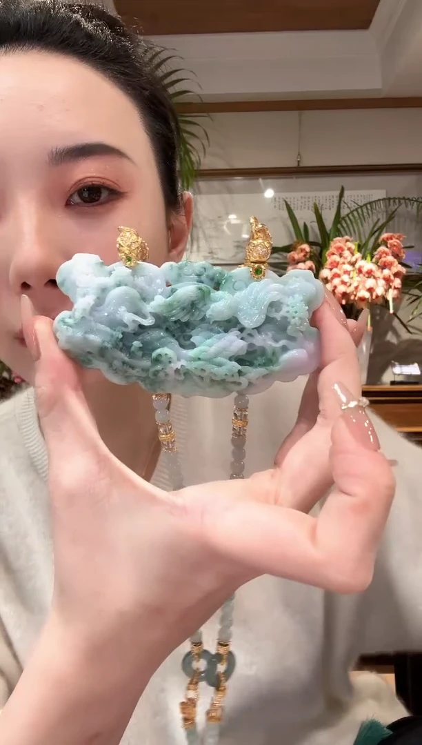 【闪购商品】翡翠颈饰未镶嵌国风