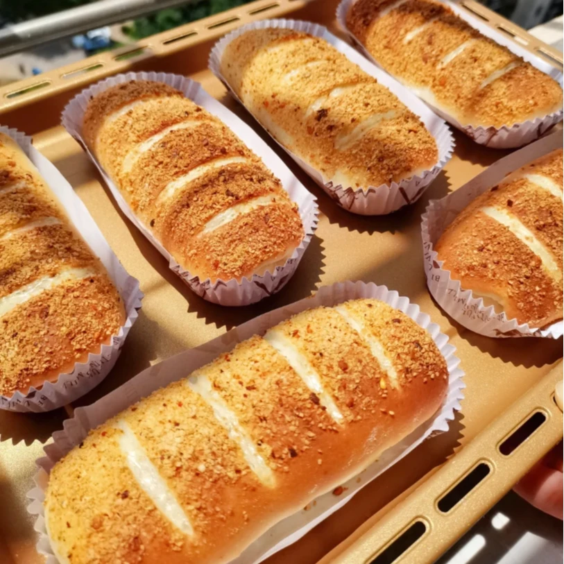 家御膳A03 麻辣贝果2个+芝士脆肠2个 短保烘焙学生上班族健康早餐