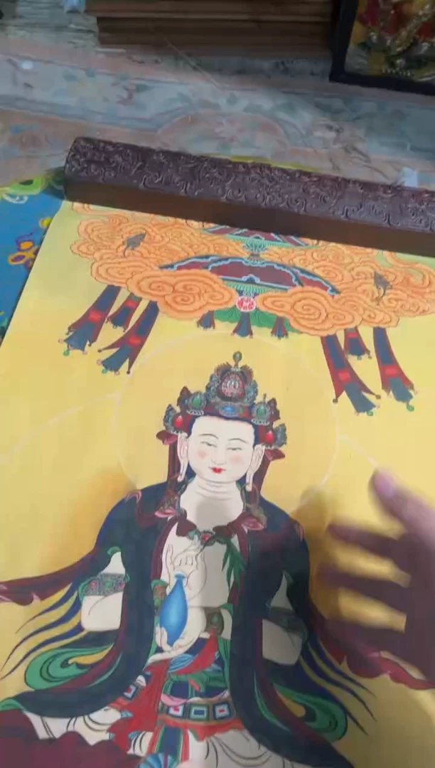 卷轴画东东唐卡tk16