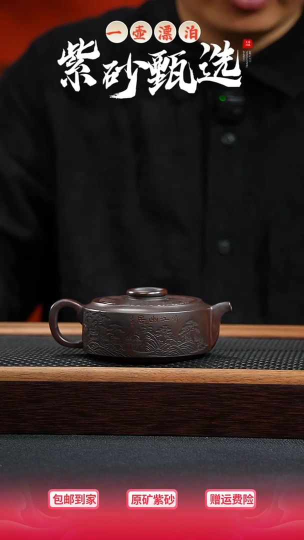 茶壶紫砂 一壶漂泊紫砂茶器1010