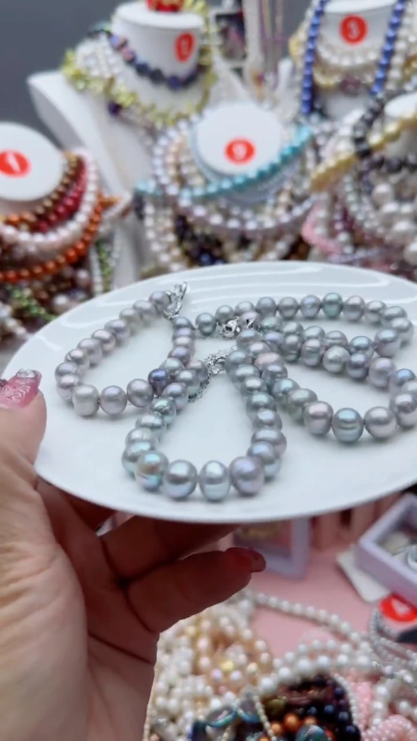 淡水珍珠未镶嵌颈饰1