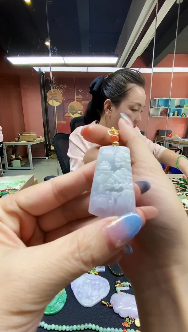 颈饰未镶嵌翡翠翡翠吊坠