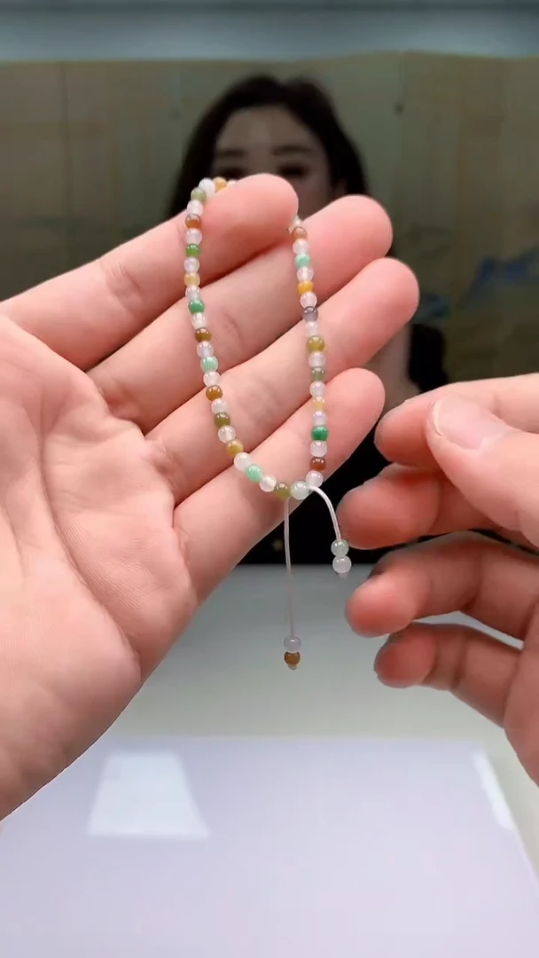 【闪购商品】翡翠颈饰未镶嵌4829bb-jj手串4