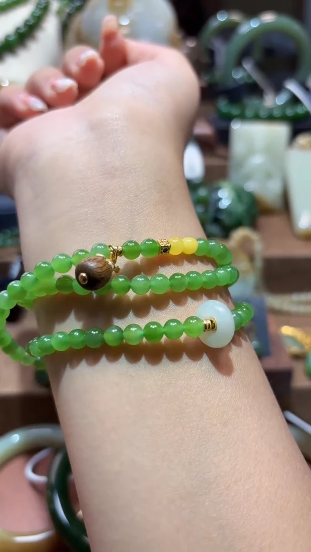 未镶嵌手串和田玉（碧玉）1