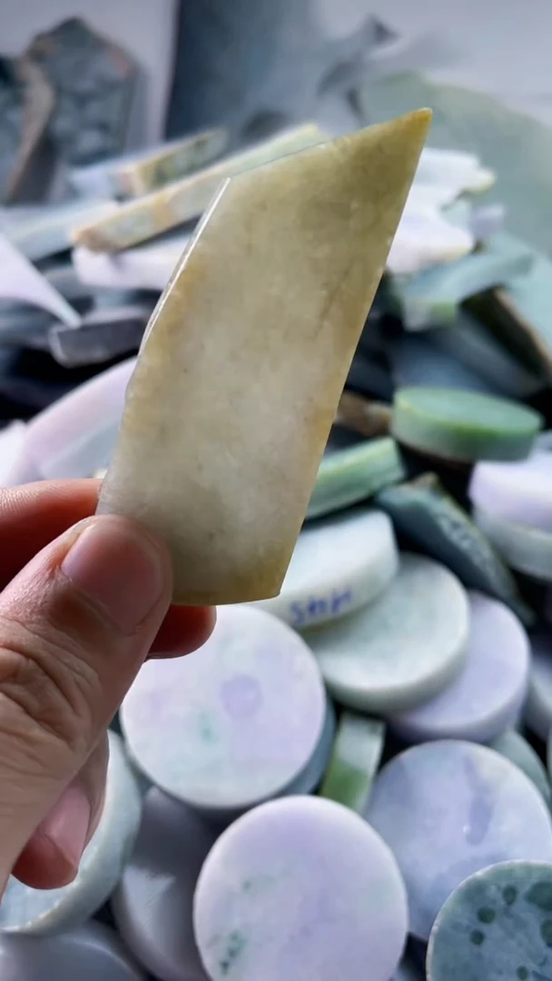 翡翠裸石天然A货翡翠1117