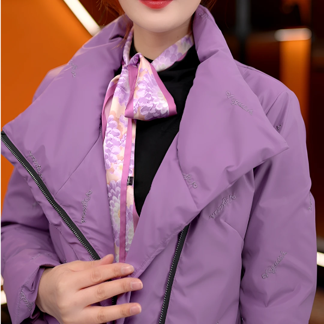 专柜精品 2025年冬新款羽绒服修身显瘦外套ZF-R006