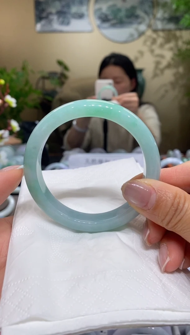 【闪购商品】翡翠手镯未镶嵌翡翠55-56