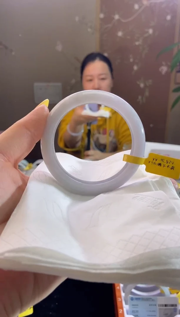 未镶嵌手镯翡翠5758圈口d