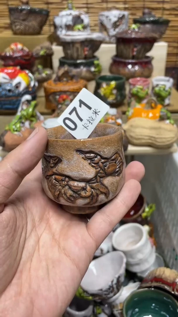 润****5071精美粗陶手工柴烧