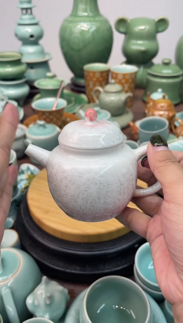 特价福利 微瑕 慧仙青瓷