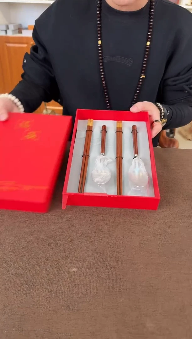 檀香紫檀（小叶紫檀）琴料 福筷 盒装 默认发货