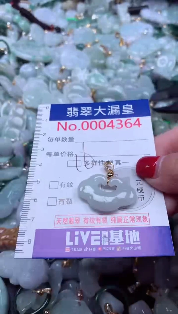 颈饰未镶嵌翡翠4364