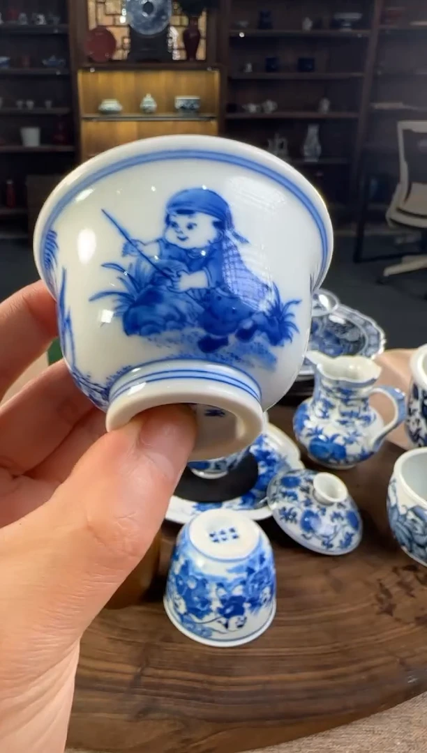 双板桥柴窑双板桥柴窑青花