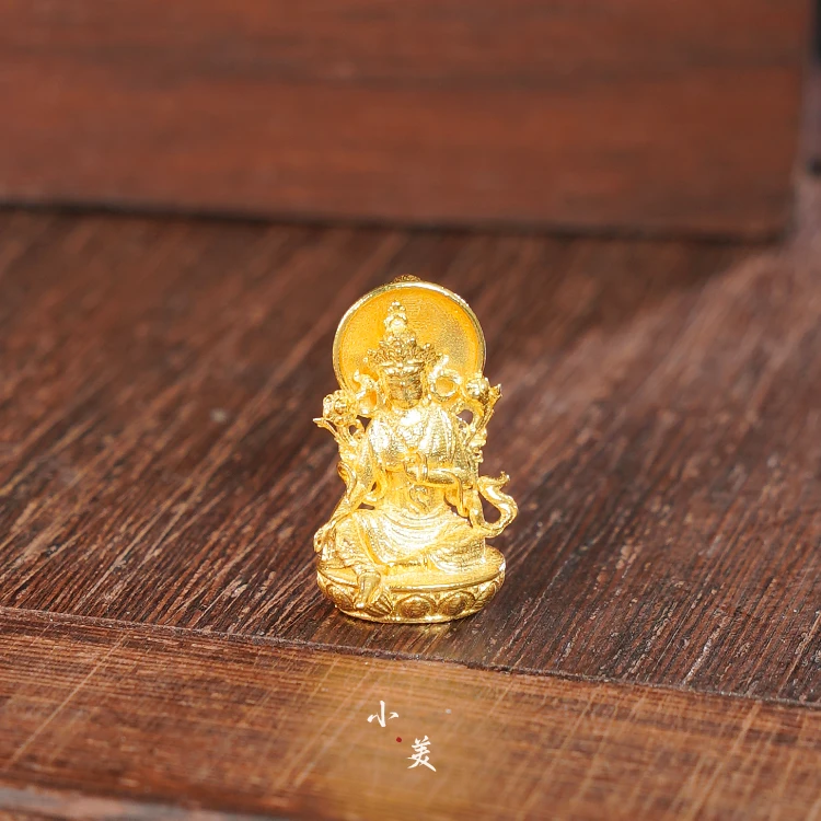 18K金度母吊坠 G8859