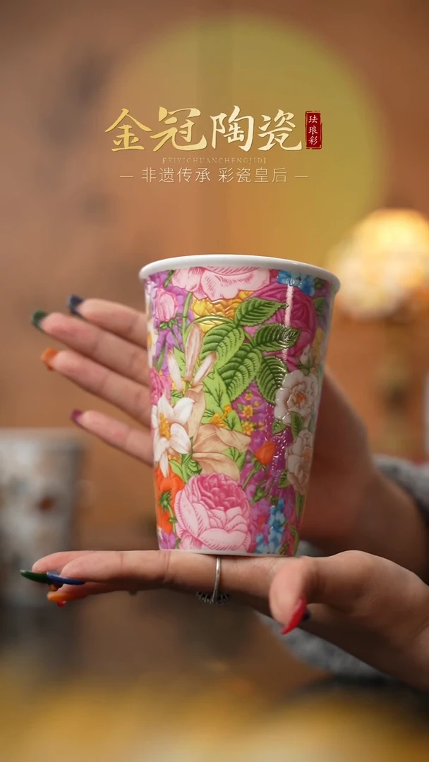 陶瓷粉雪絮语【可乐杯】 粉